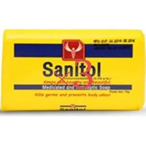 SANITOL Medicated Soap to cure jock itch 