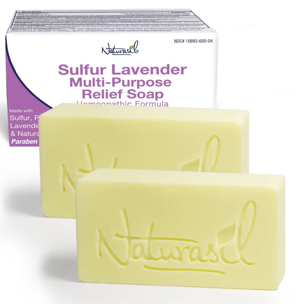 Naturasil Multi-Purpose Sulfur-Lavender Soap